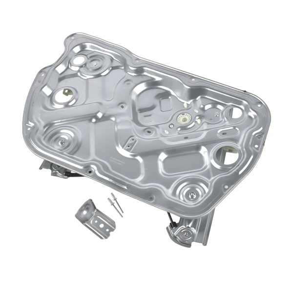 玻璃升降器 Front Left Power Window Regulator w/o Motor Fits for Hyundai Genesis Coupe Coupe 2-Door 2010-2016 Silver 1Pc-3