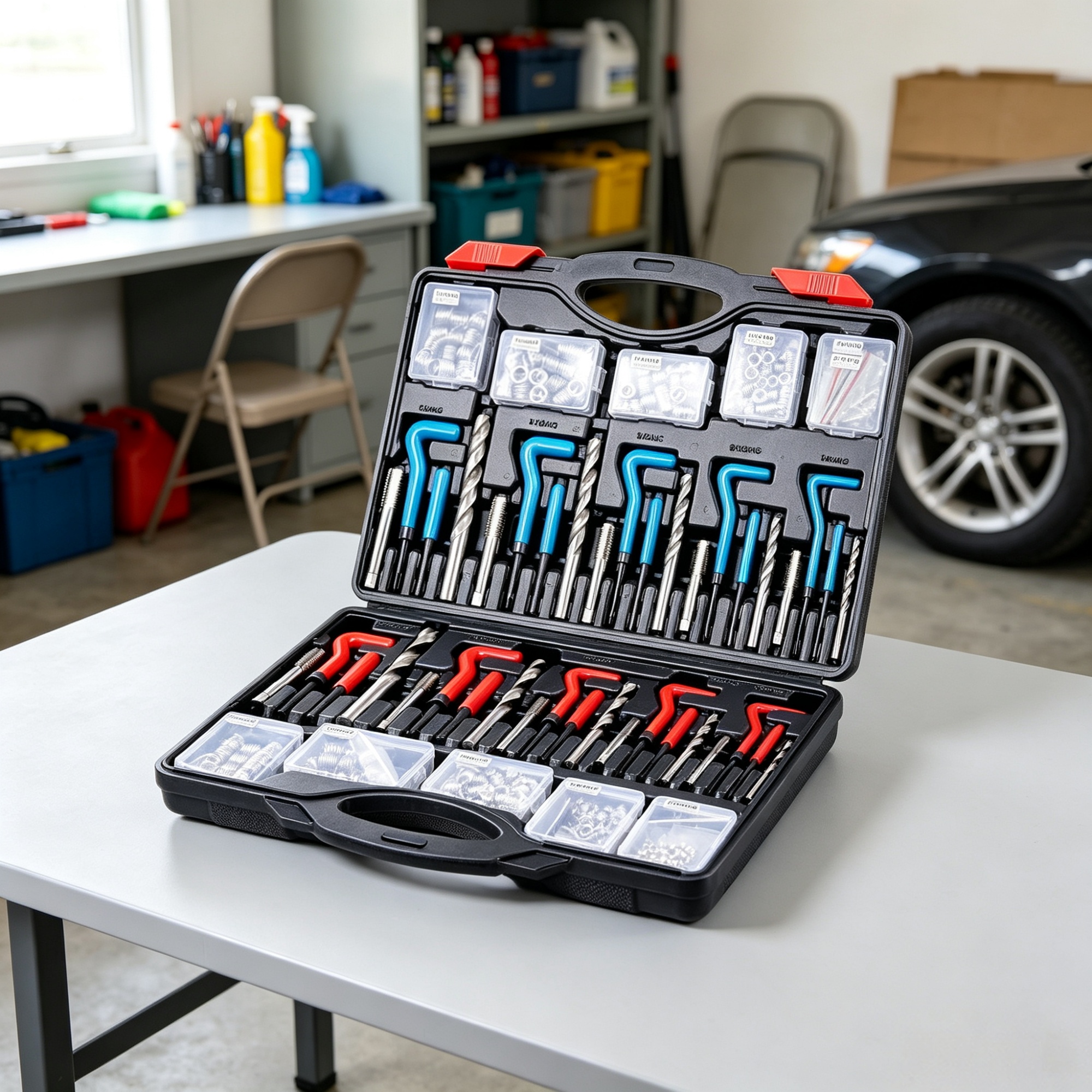 338-Piece Helicoil Thread Repair Kit view 5