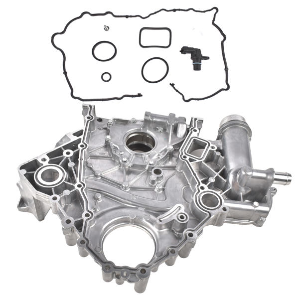 时规盖 Timing Cover HC3Z-6019-A Replacement for 2017-2020 Ford F250 F350 F450 F550 Powerstroke 6.7L-7