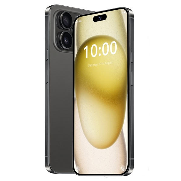 A15 Pro Max 5G Android 14智能手机，6.8英寸 FHD+ 显示屏，8GB 内存 + 256GB 存储，7200万像素前置摄像头和1.08亿像素后置摄像头，6800mAh 电池，全球版-1