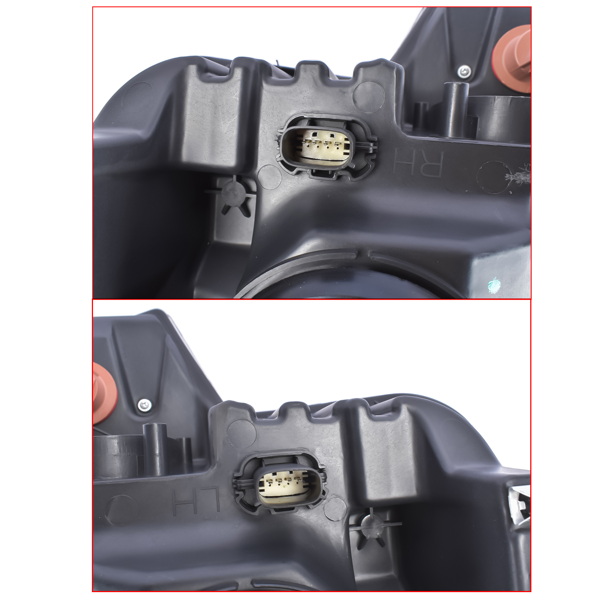 汽车大灯 Pair Left & Right HID/Xenon Chrome Headlight Replacement for 2013-2014 Ford F150 FO2518120-12