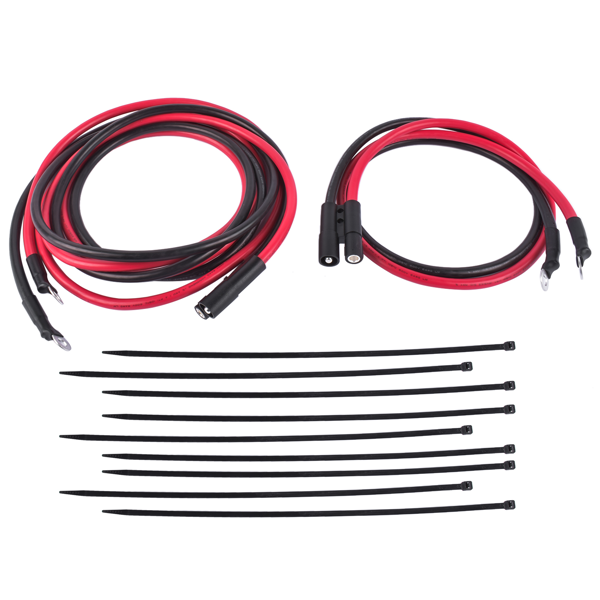 雪车线束 Snowplow Power Ground Cable Truck Plow Side Replacement for Boss Snow Plow HYD01690-1