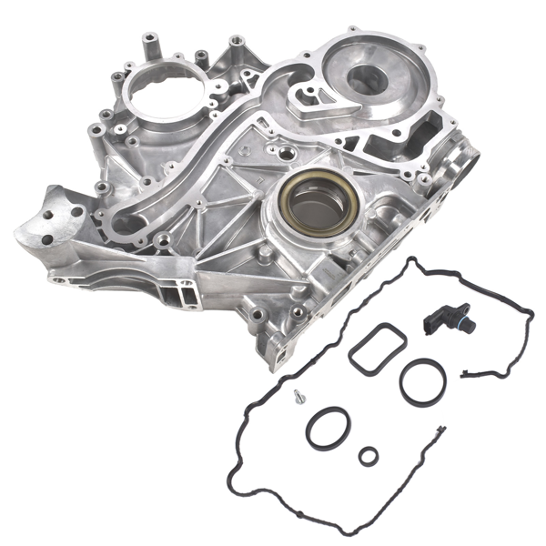 时规盖 Timing Cover HC3Z-6019-A Replacement for 2017-2020 Ford F250 F350 F450 F550 Powerstroke 6.7L-2