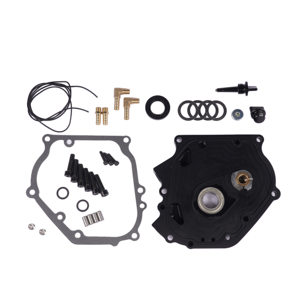 发动机侧盖 Black Dual Bearing Side Cover Replacement for GX200/Clone 196 Predator Hemi, Ghost 212 224-6