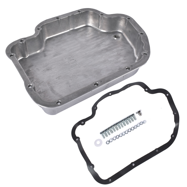 变速箱油底壳 2-1/4" Deepth Transmission Oil Pan Fits for GM Chevy TH400 Turbo 400 Transmissions-7