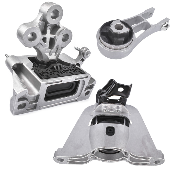 发动机支架 3x Engine Motor Transmission Mount Kit Fits For Chrysler Pacifica Voyager 3.6L AT Only 2017+-4