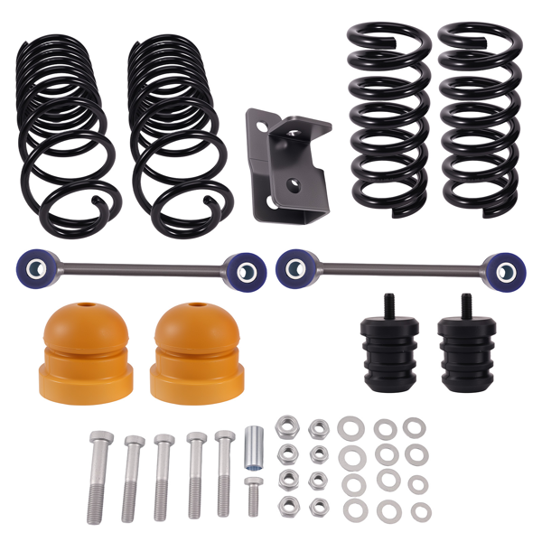 2"/4" Drop Coil Spring Kit fit for Dodge Ram 1500 2WD Standard Cab 2009-2018-1