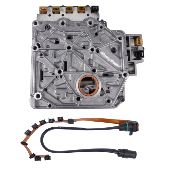 电磁阀 Automatic Transmission Valve Body & Harness Fits for 1999-2005 VW Jetta Golf 2.0 2.5L 01M325283A 01M325039F-7