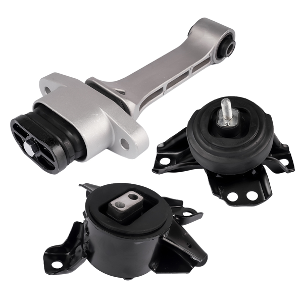 发动机支架 3Pcs Engine Motor and Transmission Mount Kit Fit for Hyundai Santa Fe Sport Luxury Sport Utility 4-Door-5