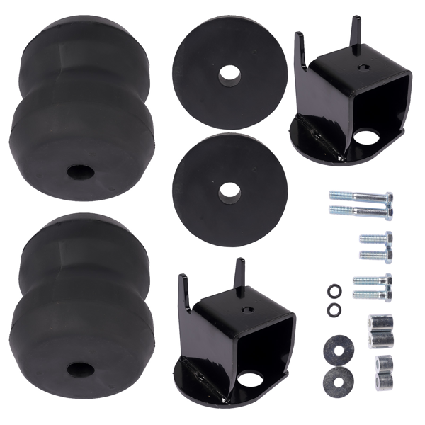 悬架缓冲胶 Rear Helper Spring Suspension Enhancement System Replacement For Ford F150 4WD 09-14 FR1504D-6