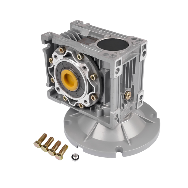 减速机 20:1 Ratio MRV050 Worm Gearbox Reducer 1750 RPM 56C Flange Mount-5