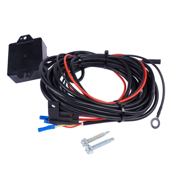 继电器线束 Hydraulic Jack Plate Relay Wiring Harness Kit Replacement for Atlas Series AHJRELAYKIT-2-DP-7