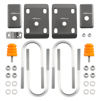 6 Inch Rear Suspension Lowering Kit fit for Ford F150 1997-2004 Steel Construction