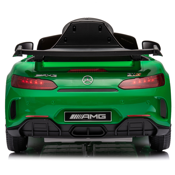 双驱 12.00V 4.5Ah 跑车 AMG GTR 带2.4G遥控 绿色-9