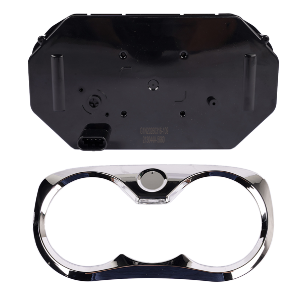 仪表总成 LCD Speedometer Gauge Cluster with Chrome Bezel Fits for Sea-Doo GTI Rental SE-4