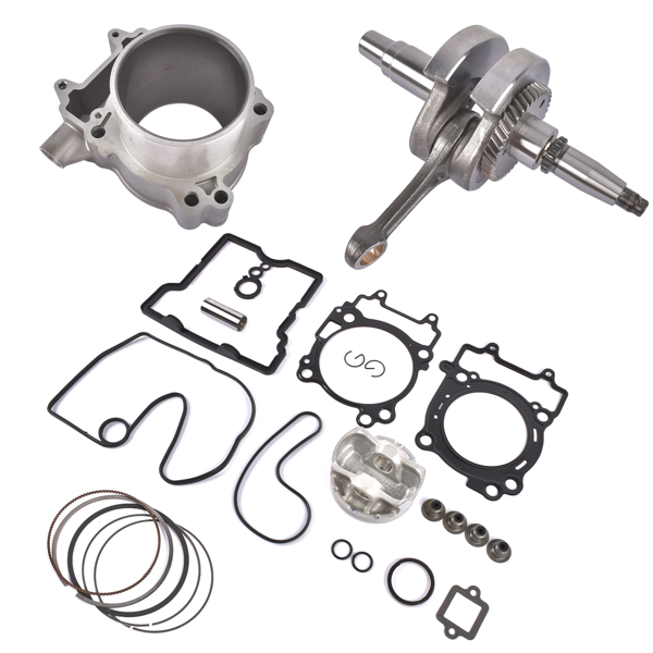 曲轴套装 Engine Rebuild Kit & Gasket Set Replacement for Polaris RZR Ranger Crew Sportsman Touring ACE-4