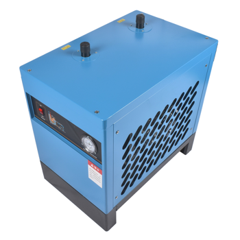 冷冻式干燥机 35CFM 0.58KM 110-115V 1 Phase Refrigerating Dryer Fits for 7.5HP 10HP Air Compressor (Blue)