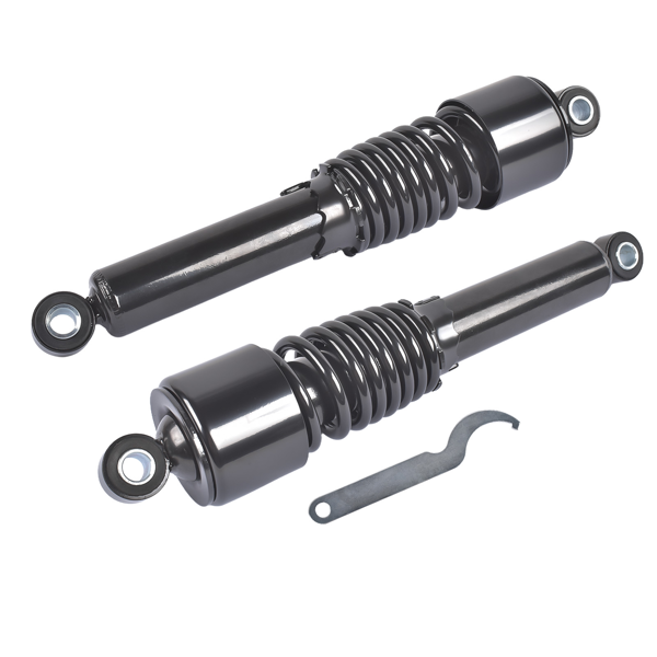 弹簧减震 Black 13" Heavy Duty Rear Shocks Fits for Harley-Davidson Road King Touring Street Tour Glide 2Pcs-4