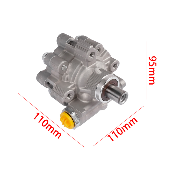 转向助力泵 Power Steering Pump w/o Reservoir w/o Pulley Fits for Chevrolet Camaro 3.6L V6 2010-2015-10