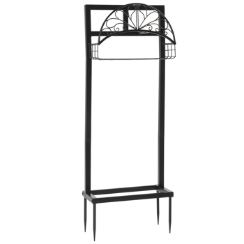 40*20*110CM 黑色 设计花纹款 花园水管支架