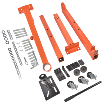 发动机维修架 1500LBS H-shaped Engine Stand Folding Motor Hoist Dolly 360° Mounting Head