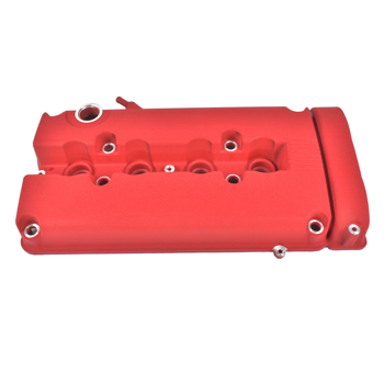 气门室盖 Red Engine Valve Aluminum, Plastic Replacement for Honda Civic B16 B17 B18 VTEC B18C DOHC