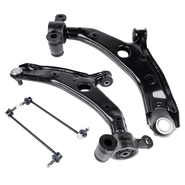 控制臂 4Pcs Front Left & Right Lower Control Arm w/Ball Joint Set for Mazda 6 CX-5 2.5L G46C34300 G46C34350 KD3534170-6