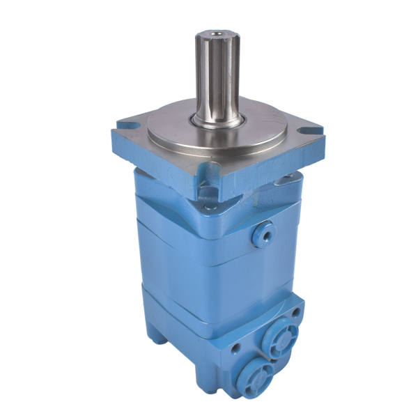 电动马达 Cycloid Hydraulic Motor HMK-400 Fits for AGT ECSSCT72 Trencher Skid Steer Blue-1