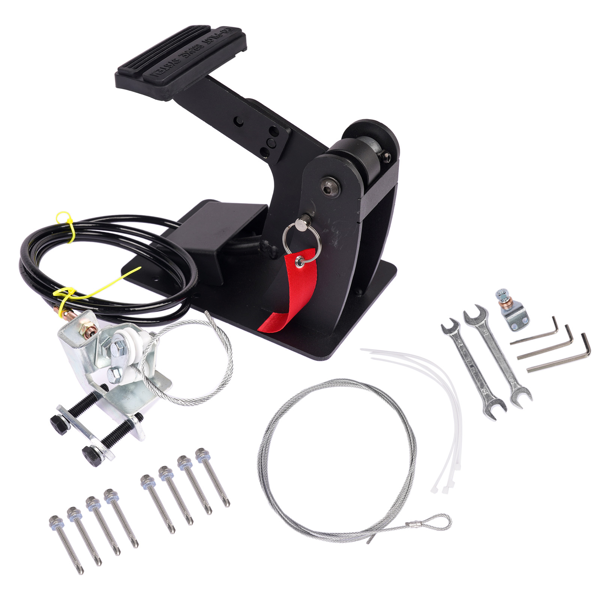 踏板总成 Passenger Side Universal Dual Brake Pedal #ACAR-B1 Pedal Height Adjustable-2