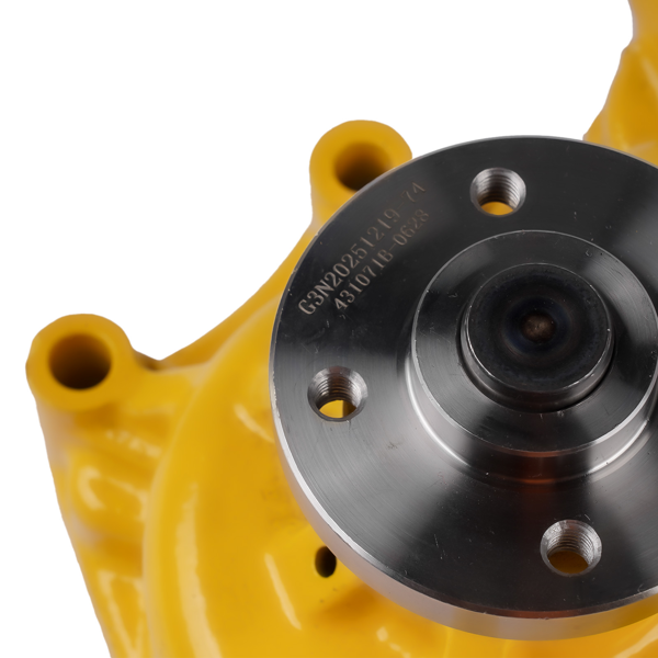 水泵 Water Pump & Gasket 3800883 4981207 Replacement for CUMMINS QSB3.3 QSB4.5 B3.3 Engine Yellow-11