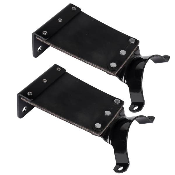 排气支架套件 Black 2 Pk Heavy Duty Exhaust Bracket Kit fits for Automann 562.U75846, PTR-14-13846-3