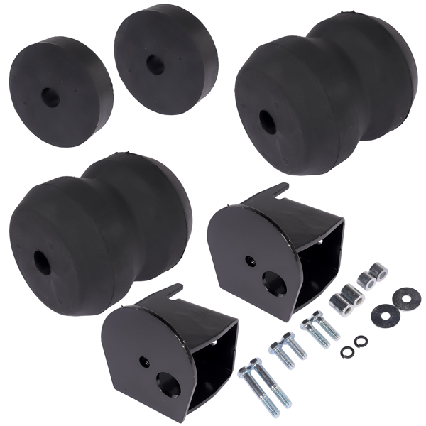 悬架缓冲胶 Rear Helper Spring Suspension Enhancement System Replacement For Ford F150 4WD 09-14 FR1504D-2