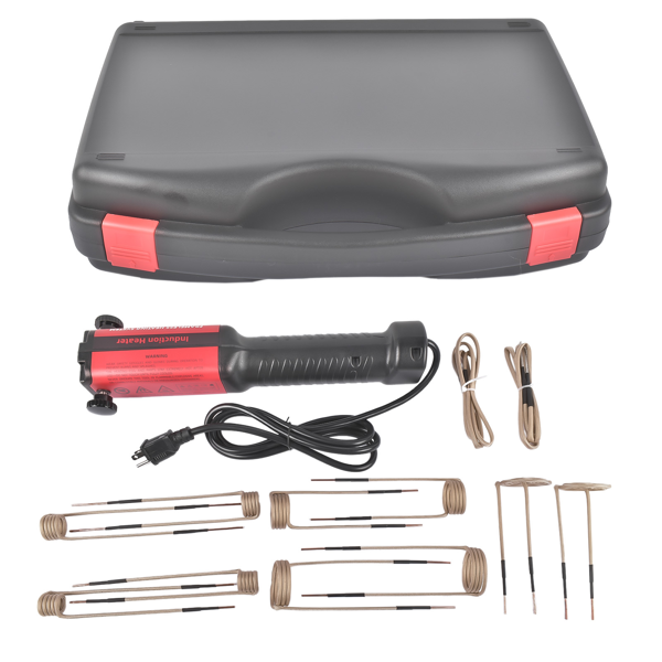加热器 Induction Heater With 12 Coils, Magnetic Induction Heater Kit 110V, Portable Box-3