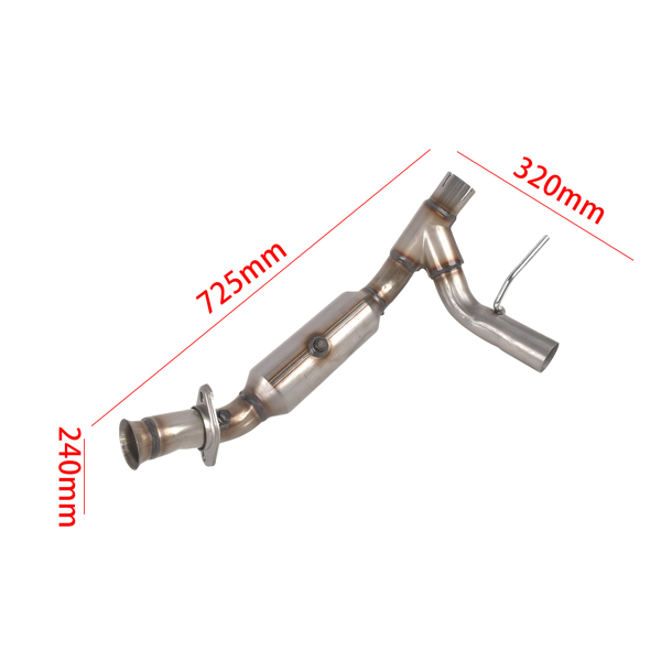 排气管 Catalytic Converter 645165 Only Replacement for Ford F-150 F150 2015-2020 5.0L V8 Left Right-12