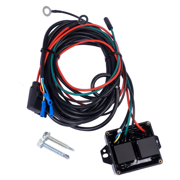 继电器线束 Hydraulic Jack Plate Relay Wiring Harness Kit Replacement for Atlas Series AHJRELAYKIT-2-DP-6