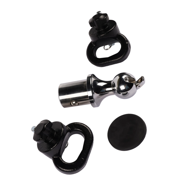 鹅颈工具包 Gooseneck Trailer Hitch Ball & Safety Chain Kit for Ram 2500 3500 Puck 60618 82213632 82216057AA 82216057AB-4
