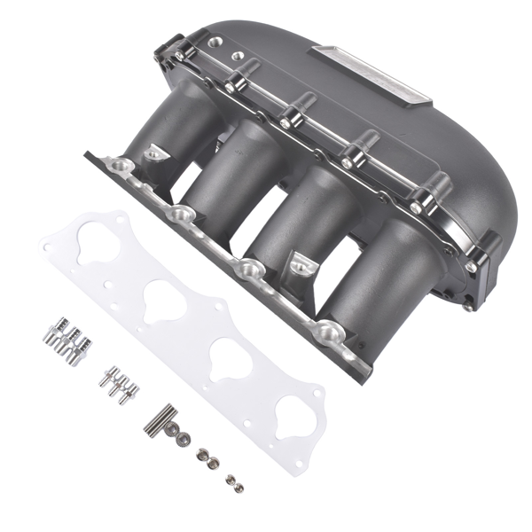 进气歧管 Black Center Feed Racing Intake Manifold Fits for K Series K20 K24 Acura RSX Honda Civic Si-1