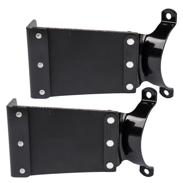 排气支架套件 Black 2 Pk Heavy Duty Exhaust Bracket Kit fits for Automann 562.U75846, PTR-14-13846-8