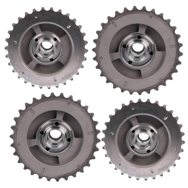 凸轮轴调节器 4Pcs Intake & Exhaust Camshaft Adjusters Fits For Audi A4 A5 A6 R8 A8 Q5 CALA CFSA 06E109083M 06E109083R 06E109083AA 06E109084M 06E109084P-8