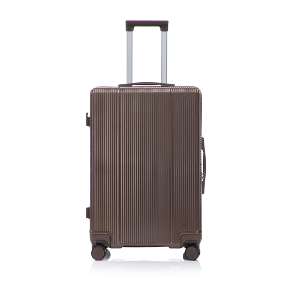 20"/24"/28" 3件套 ABS材质万向轮行李箱，登机箱，同色系，TSA密码锁（棕色）-4