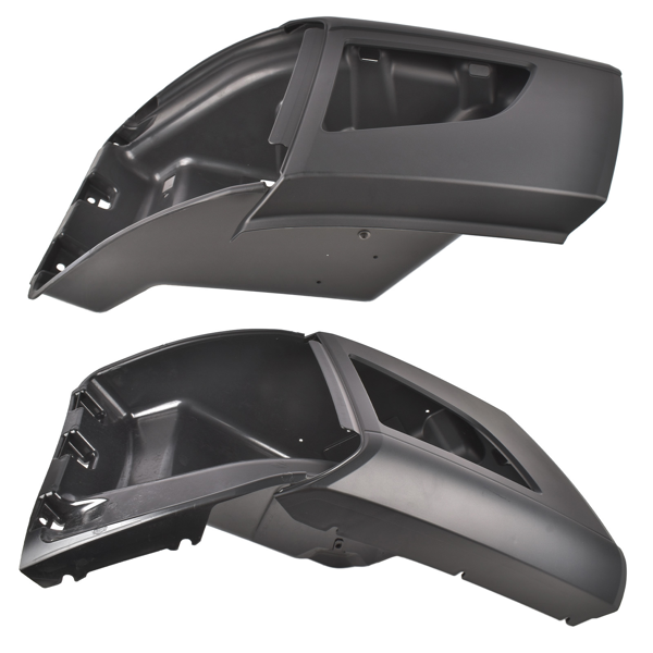 前保险杠包角 Pair Corner Bumper w/Fog Hole Replacement for Volvo VNL Trucks Driver & Passenger Side 18-24-2