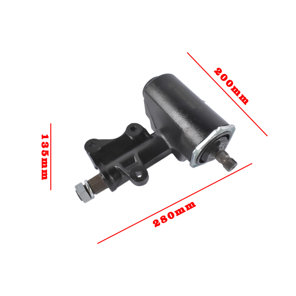 转向器 Power Steering Gear Box Gearbox Fits for Chevrolet Corvette 5.7L 7.0L 7.4L 1969-1982-6