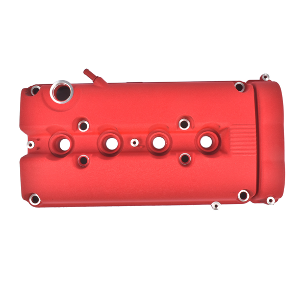 气门室盖 Red Engine Valve Aluminum, Plastic Replacement for Honda Civic B16 B17 B18 VTEC B18C DOHC-4