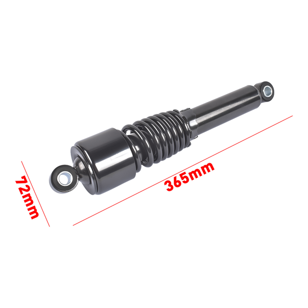 弹簧减震 Black 13" Heavy Duty Rear Shocks Fits for Harley-Davidson Road King Touring Street Tour Glide 2Pcs-5