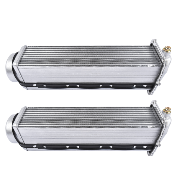 中冷器 2x Intercoolers Fits For Audi A4 A6 A8 Q5 Q7 SQ5 V6 3.0L 4.2L 06E145621F 06E145621E-6