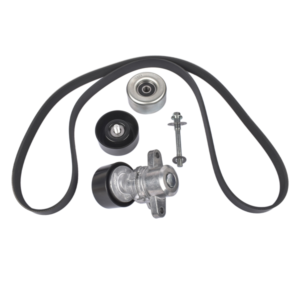 皮带套装 Serpentine Belt Tensioner Pulley Kit Fits for Nissan Maxima Murano Altima 90K39155-1