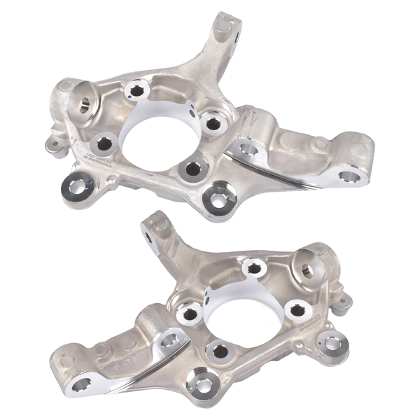 转向节 Front Left & Right Side Steering Knuckle BB5Z3K186+BB5Z3K185 Fits Ford PIU 13-19-9