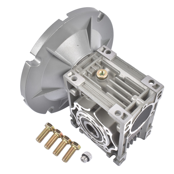 减速机 56C Flange Worm Gear Speed Reducer MRV040 10:1 1.16 HP 1750 RPM Keyed Shaft-7