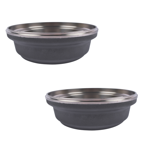 后制动鼓 2x Rear Brake Drum Fits For Kawasaki Mule 2510 3000 3010 3020 4000 4010 KAF620 Diesel 410380035 410391336-3
