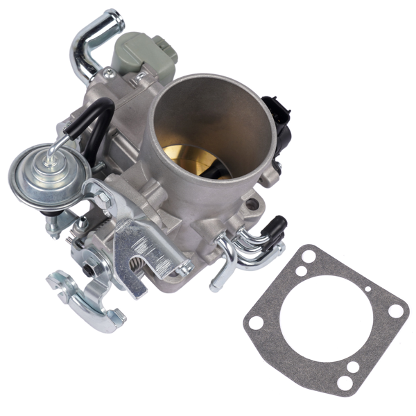 节气门体 Throttle Body Fits For 1997-2000 Toyota Tacoma 4Runner T100 2.4L 2.7L 22210-75200 22210-75220 22210-75210-1
